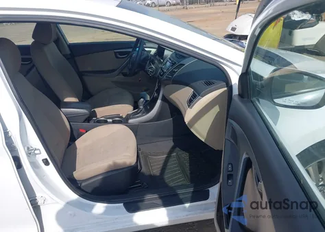 2016 Hyundai Elantra Se from USA, damaged, VIN 5NPDH4AE2GH757796